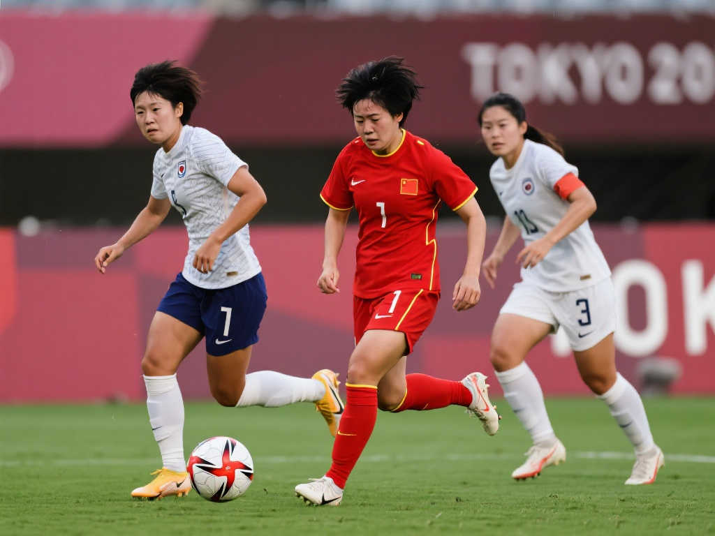 中国女足1-1战平韩国女足，奥运梦碎，小组赛1胜1平1负位列第三
